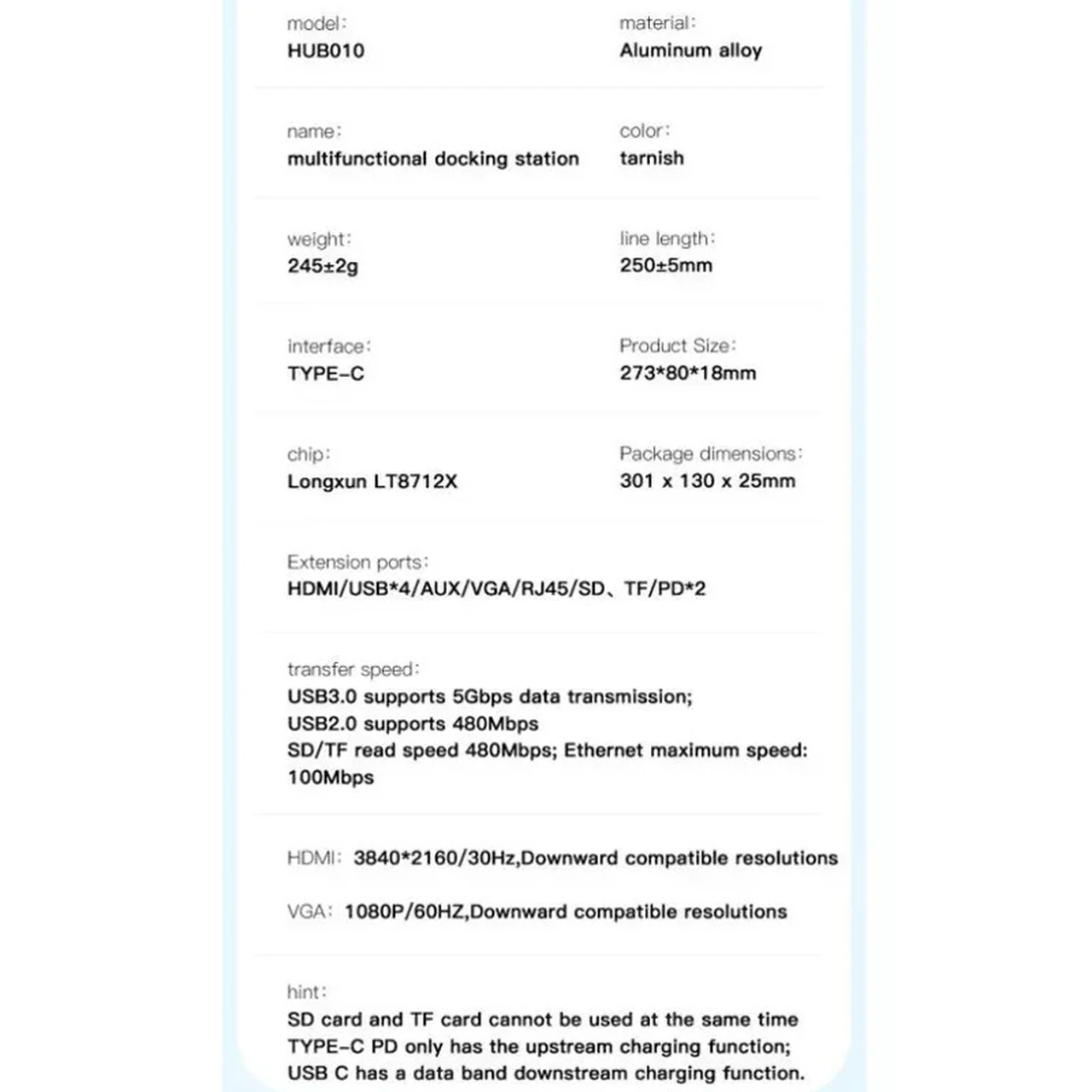 هاب 12 پورت XO Type-C مدل XO-HUB010 - نقره ای